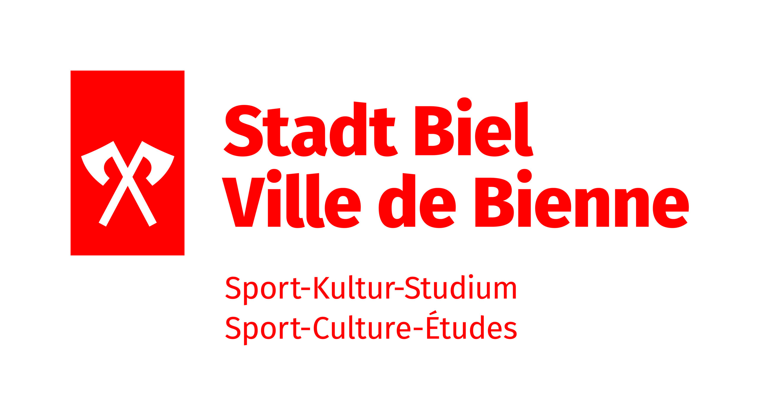 Logo de la ville de Bienne pour la filière Sport-Culture-Études